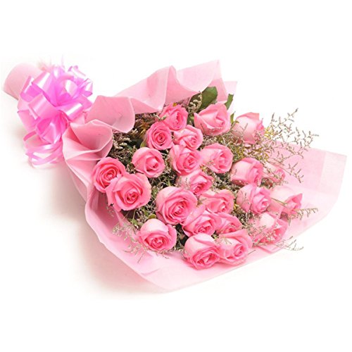 20 Baby Pink Roses Bunch